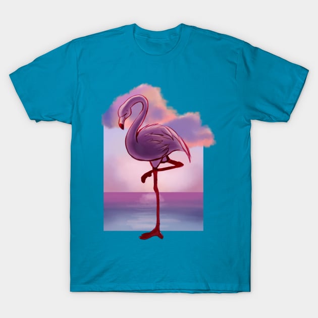 Flamingo T-Shirt by An_dre 2B